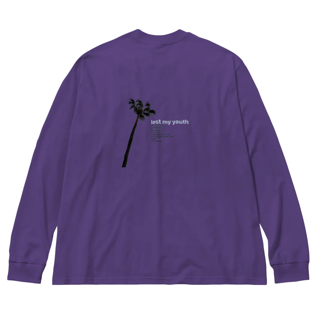 blue.comのlost my youth 3着のみ 数量限定 Big Long Sleeve T-Shirt