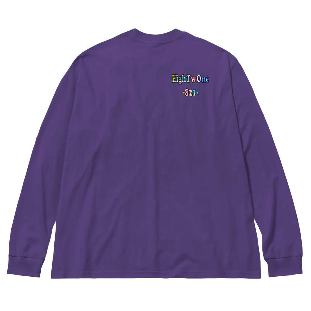 ストリートファッションはEighTwOne-821-(えいとぅーわん はちにーいち)のボックスLOGO Big Long Sleeve T-Shirt