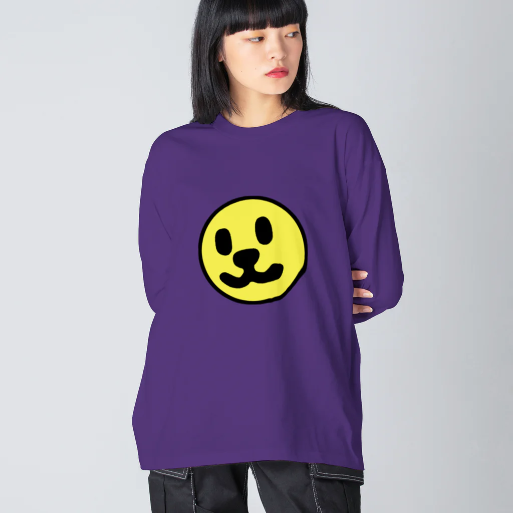 週刊少年ライジングサンズのSmile Face Big Long Sleeve T-Shirt