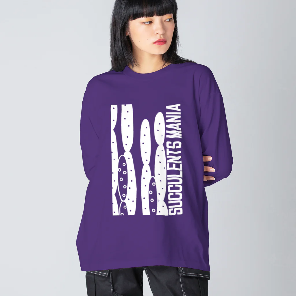 DOTEKKOのT-29 monochrome type:E-W Big Long Sleeve T-Shirt