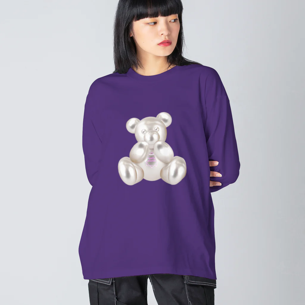 潤のPearl Teddy ビッグシルエットロングスリーブTシャツ