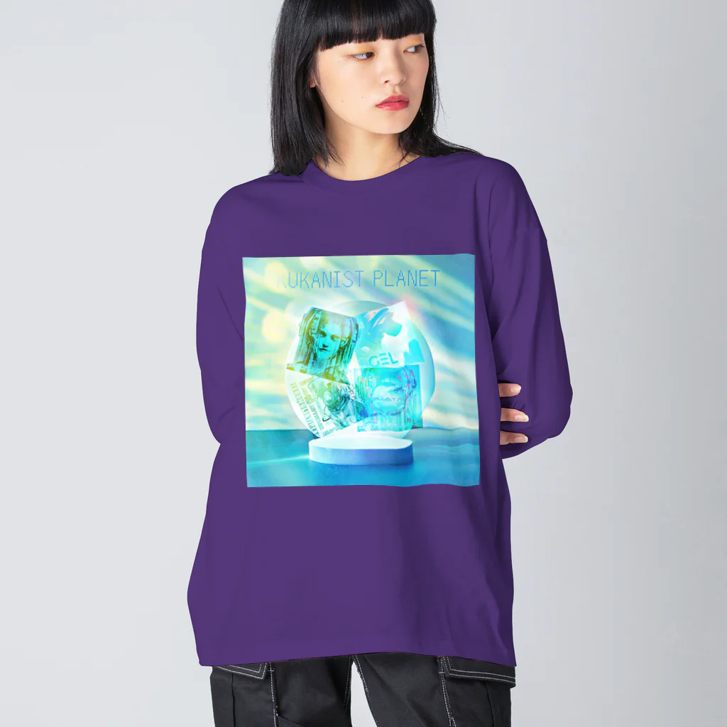 Aimurist のKUKANIST PLANET  Big Long Sleeve T-Shirt