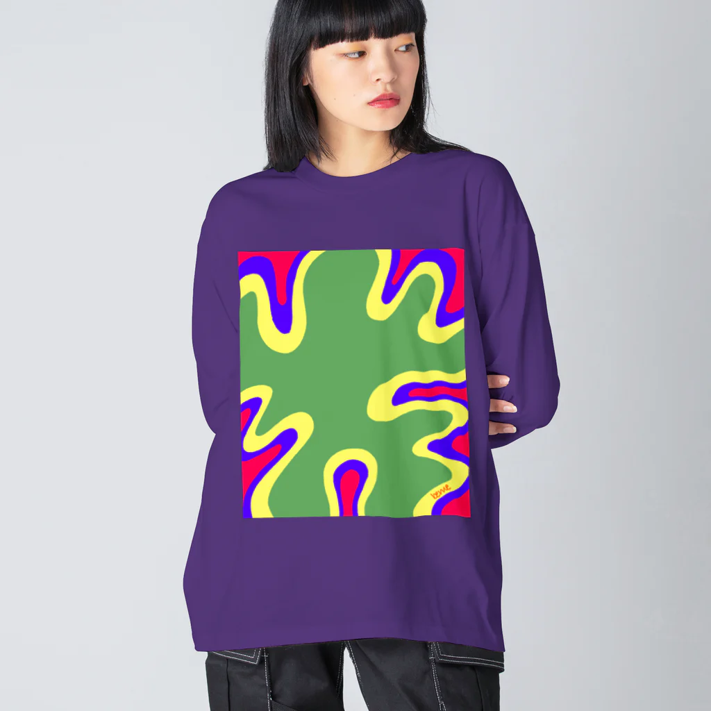 be meのうにょうにょ Big Long Sleeve T-Shirt