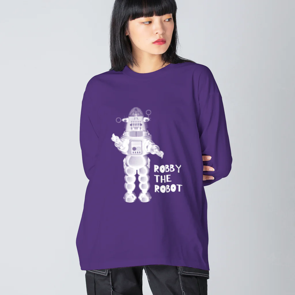 stereovisionのロビーザロボット ビッグシルエットロングスリーブTシャツ