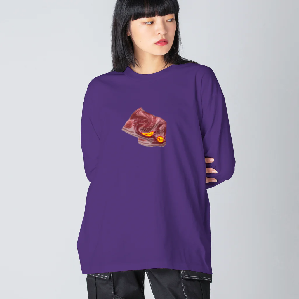 イエネコの豚バラレイヤーズ Big Long Sleeve T-Shirt