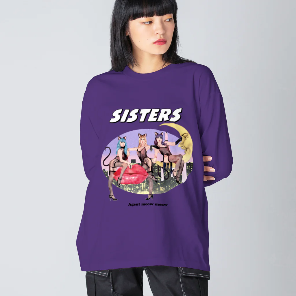 Hitoshi KurokiのSISTERS ビッグシルエットロングスリーブTシャツ