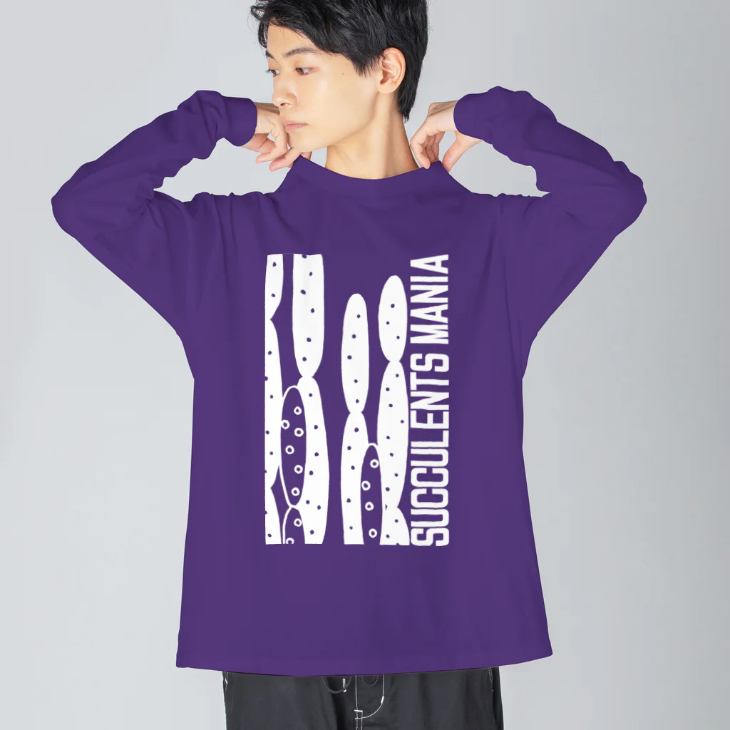 DOTEKKOのT-29 monochrome type:E-W Big Long Sleeve T-Shirt