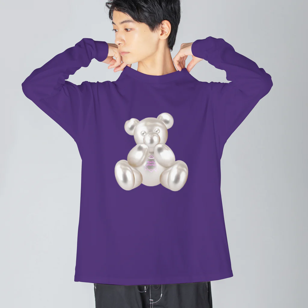 潤のPearl Teddy ビッグシルエットロングスリーブTシャツ