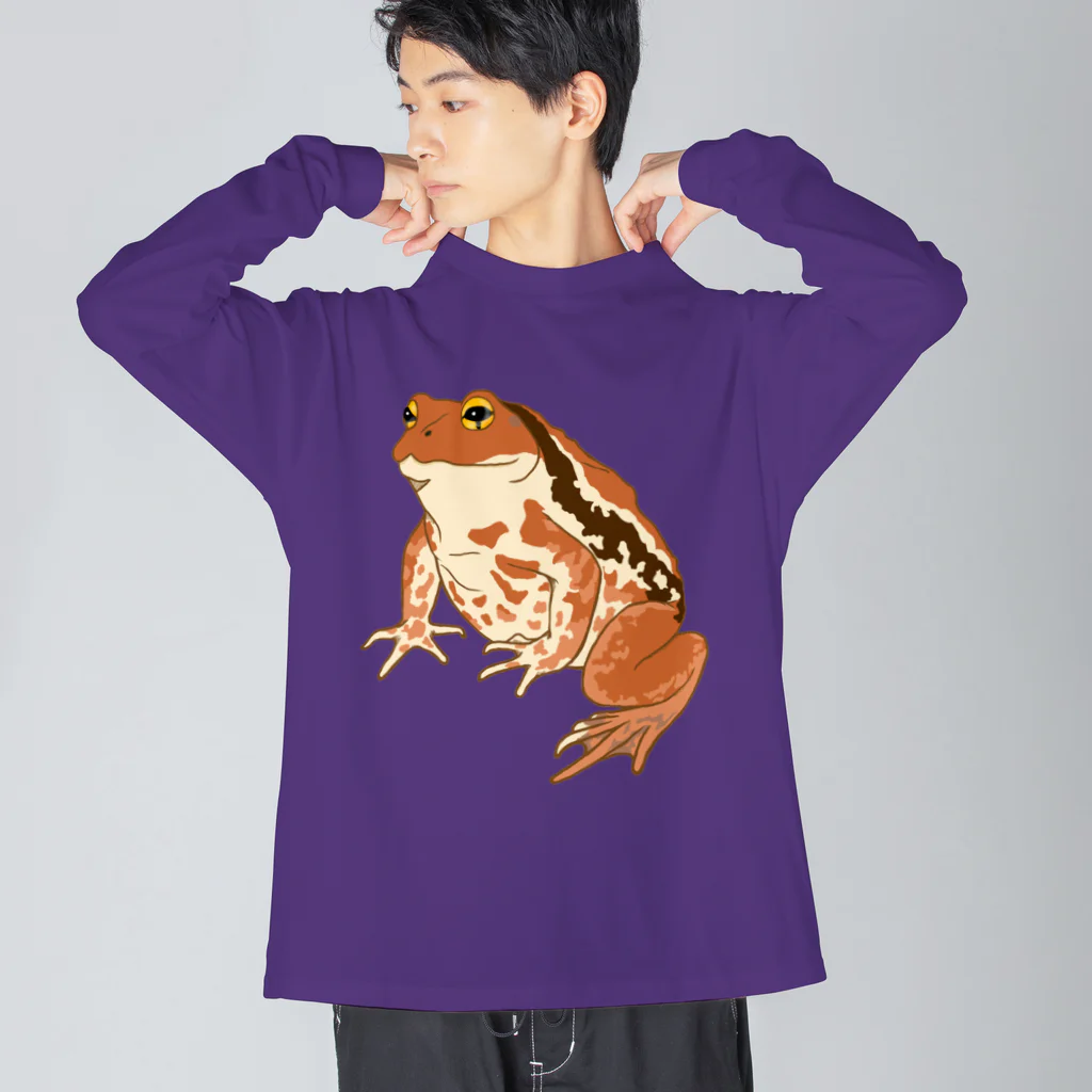 LalaHangeulのヒキガエルさん　文字無し Big Long Sleeve T-Shirt