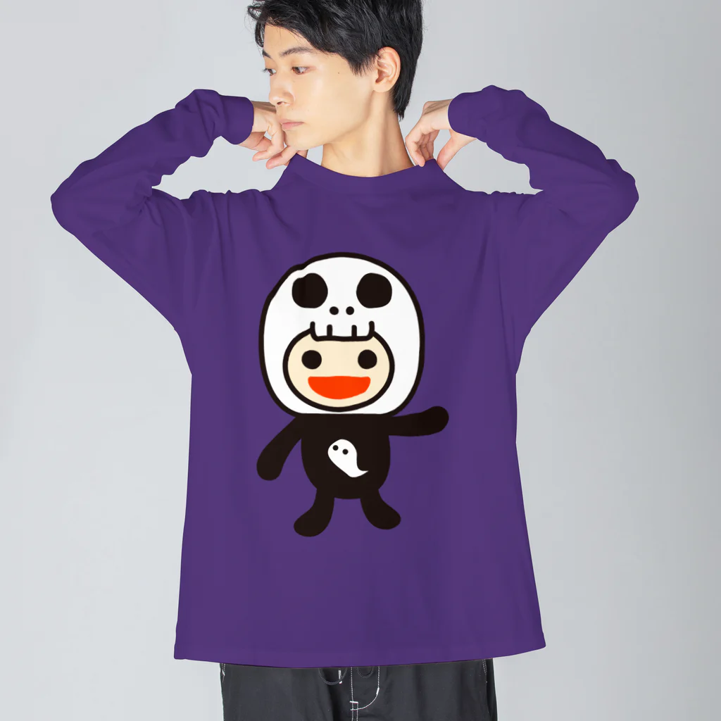 ヨープキャンが気になったのホネっ子 Big Long Sleeve T-Shirt