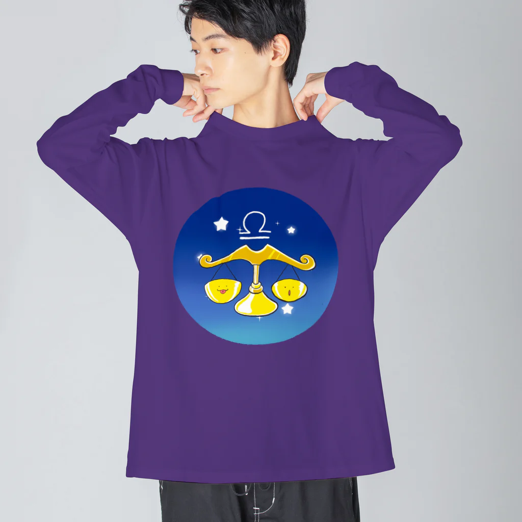 もふもふ堂の天秤座 Big Long Sleeve T-Shirt