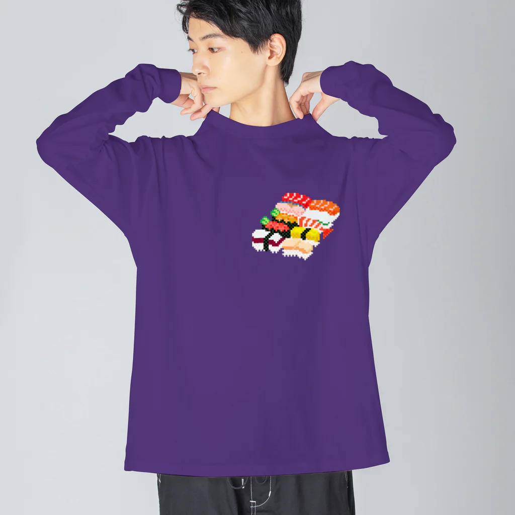 蛇口〆太のお店のお寿司・折詰め Big Long Sleeve T-Shirt