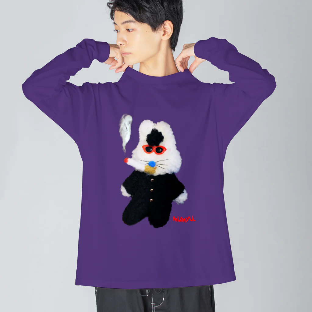 むにゅのやさぐれヤンキープク Big Long Sleeve T-Shirt