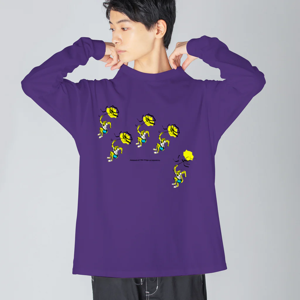 AGOAの清水の舞台から飛び降りる Big Long Sleeve T-Shirt