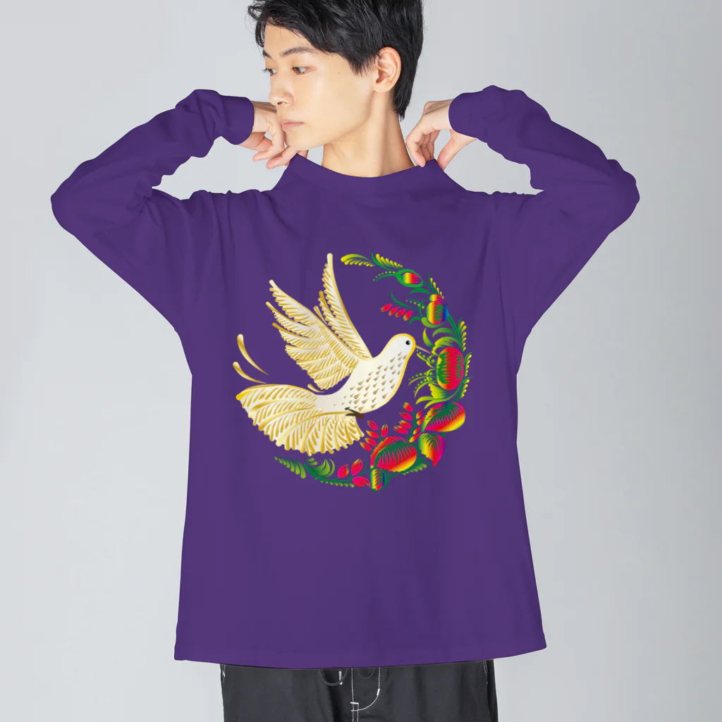 isao130のはと-1 Big Long Sleeve T-Shirt