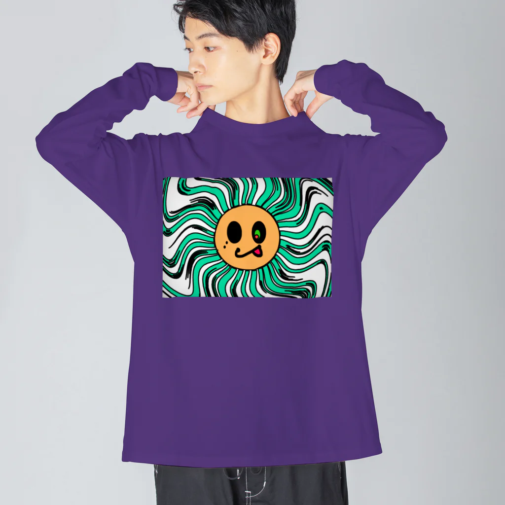 We otherSのShunshine smile  Big Long Sleeve T-Shirt