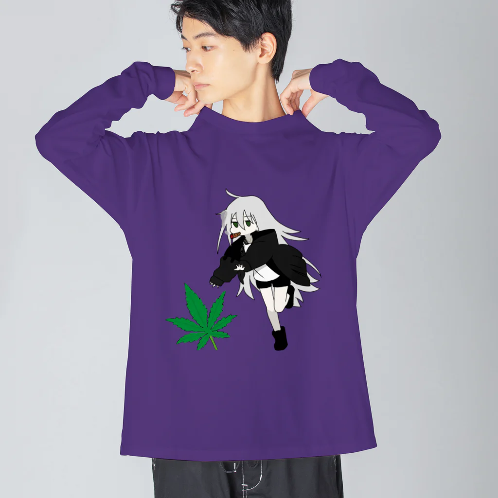 aozoraフリマのそれいけはんしゃちゃん Big Long Sleeve T-Shirt