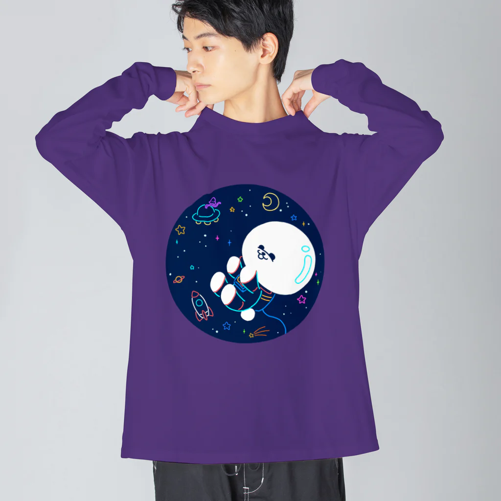 甘漏り屋の宇宙遊泳ビション Big Long Sleeve T-Shirt