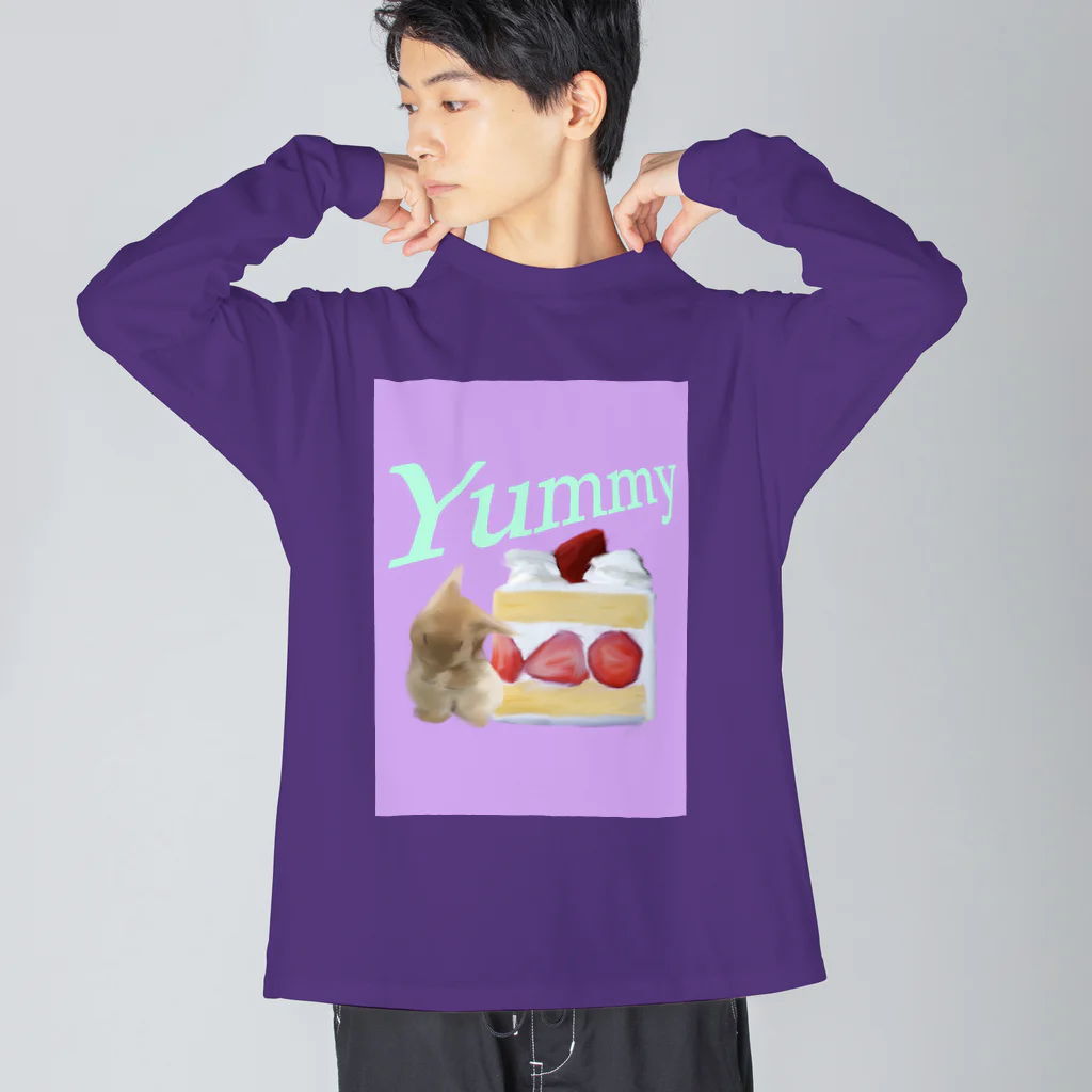 offtonのショートケーキよりチモシーが好き Big Long Sleeve T-Shirt