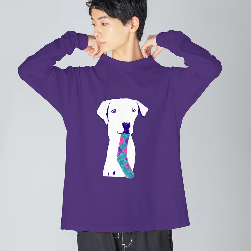 NIKORASU GOのラブラドール（Tシャツ・パーカー・グッズ・ETC） Big Long Sleeve T-Shirt