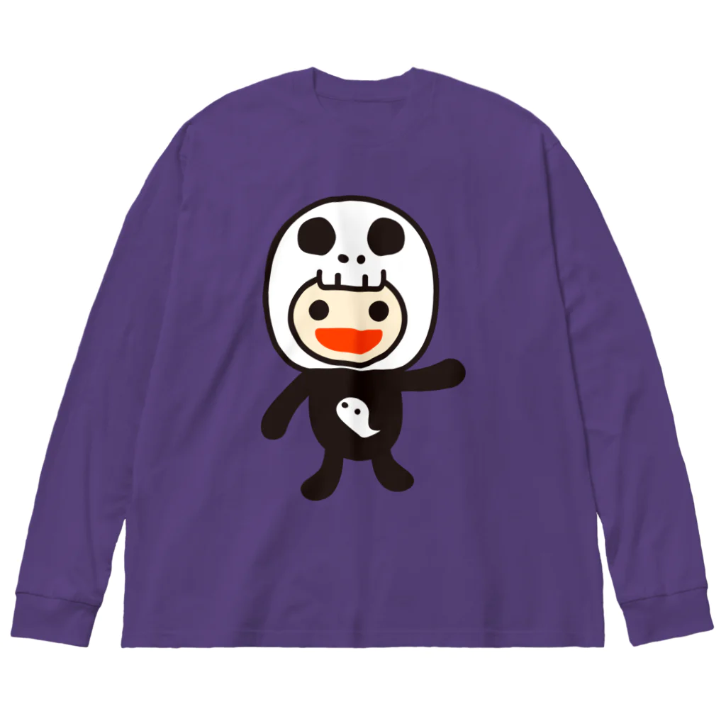 ヨープキャンが気になったのホネっ子 Big Long Sleeve T-Shirt