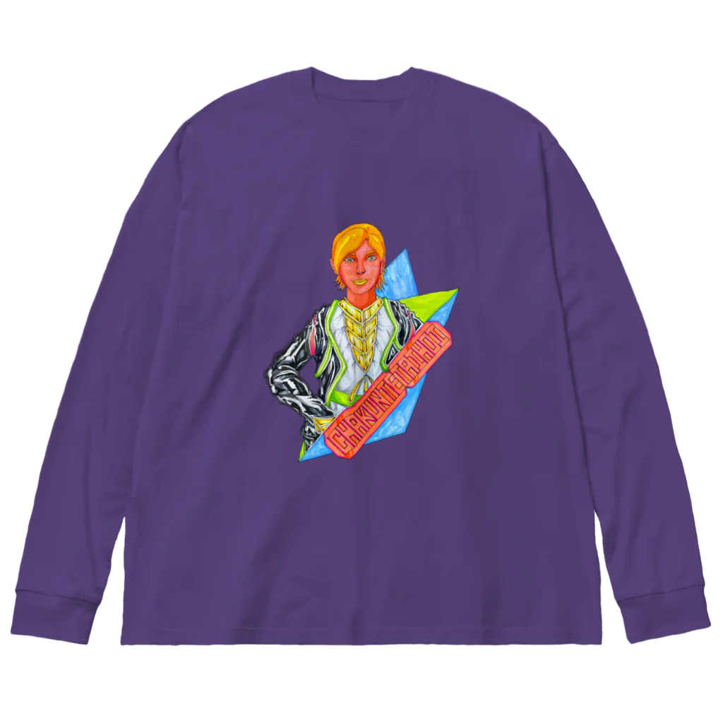 COLORPOP ALIENSの【COLORPOP ALIENS NO.1】チャクンテ・タイホイ Big Long Sleeve T-Shirt