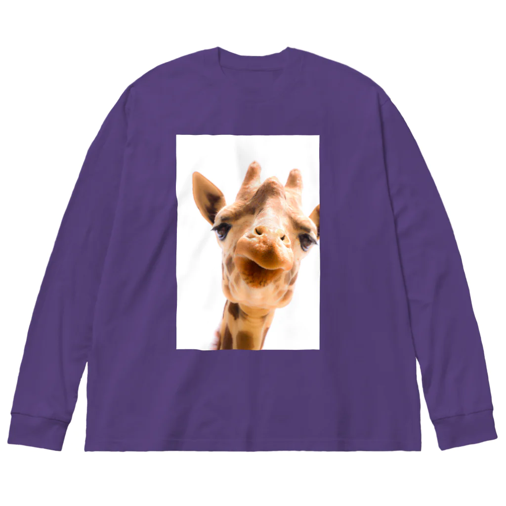 kamakiri3のGiraffe Big Long Sleeve T-Shirt