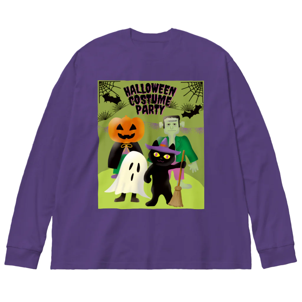 satoharuのハロウィンの仮装パーティー Big Long Sleeve T-Shirt