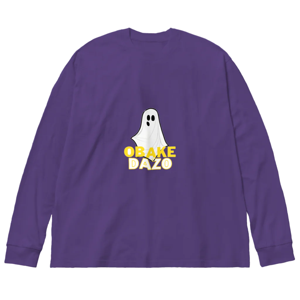 mame SHOPのOBAKEDAZO👻 ビッグシルエットロングスリーブTシャツ