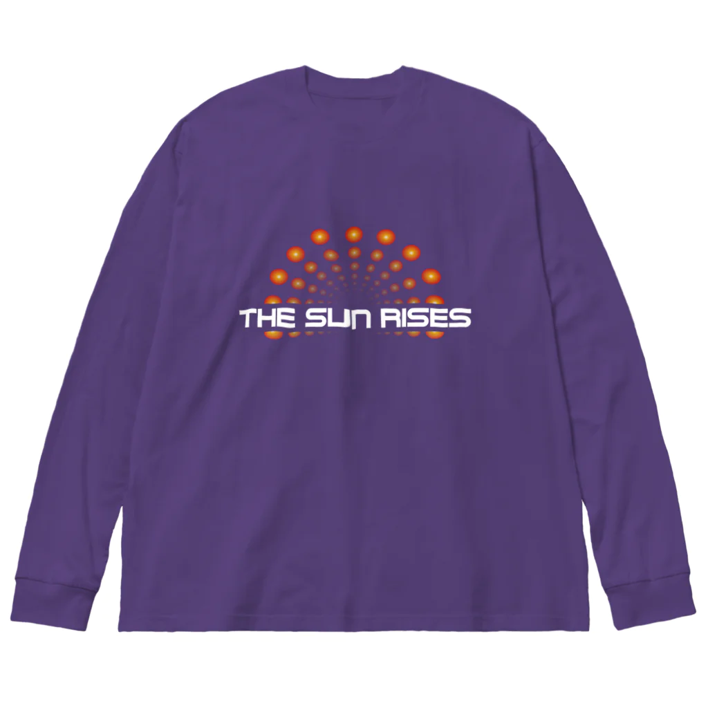 kanoh_artのTHE SUN RISES（太陽の輝き）✨ ビッグシルエットロングスリーブTシャツ