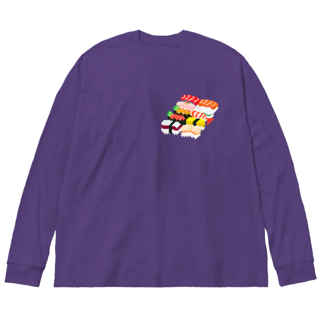 蛇口〆太のお店のお寿司・折詰め Big Long Sleeve T-Shirt