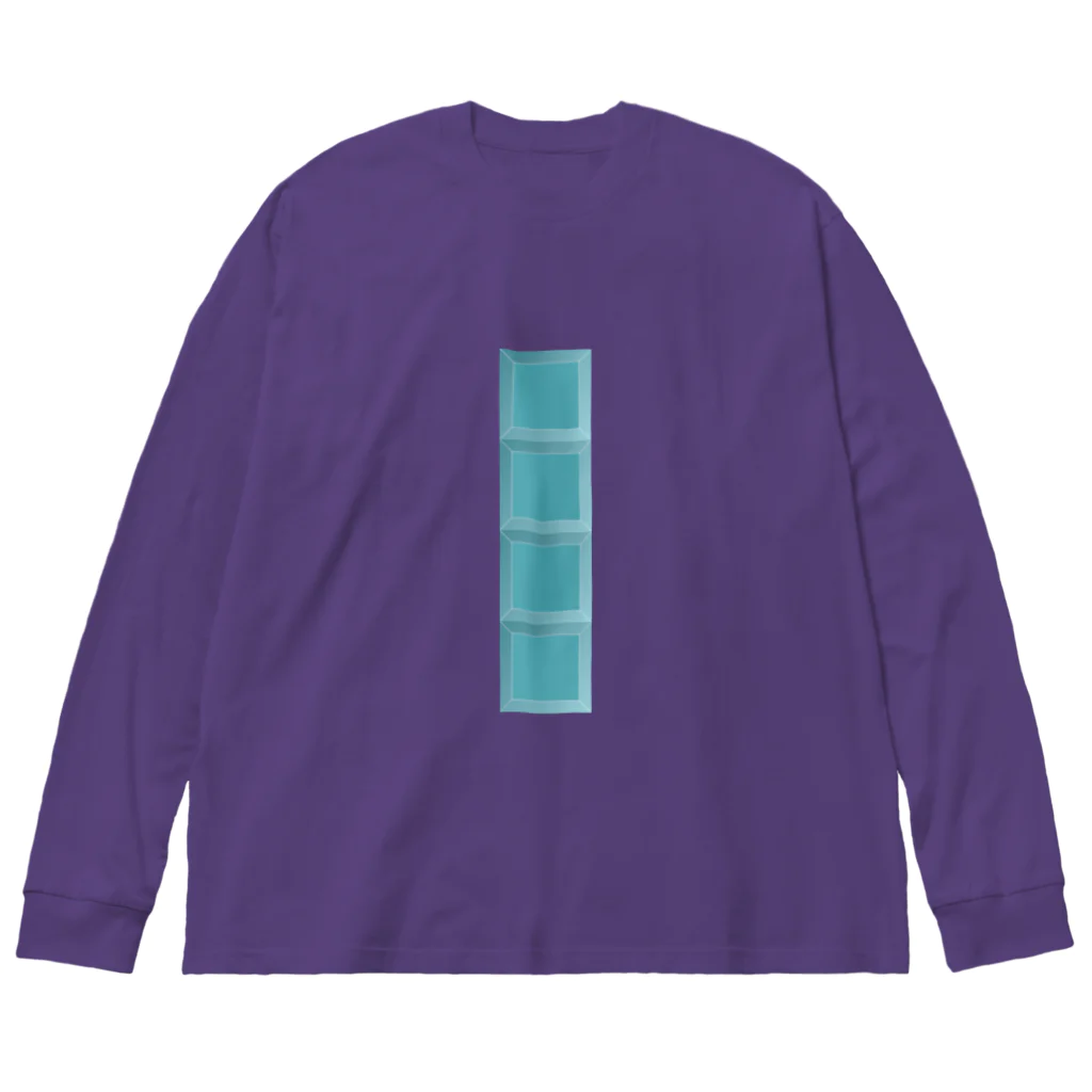 松や SUZURI店のテトリスシリーズ Big Long Sleeve T-Shirt