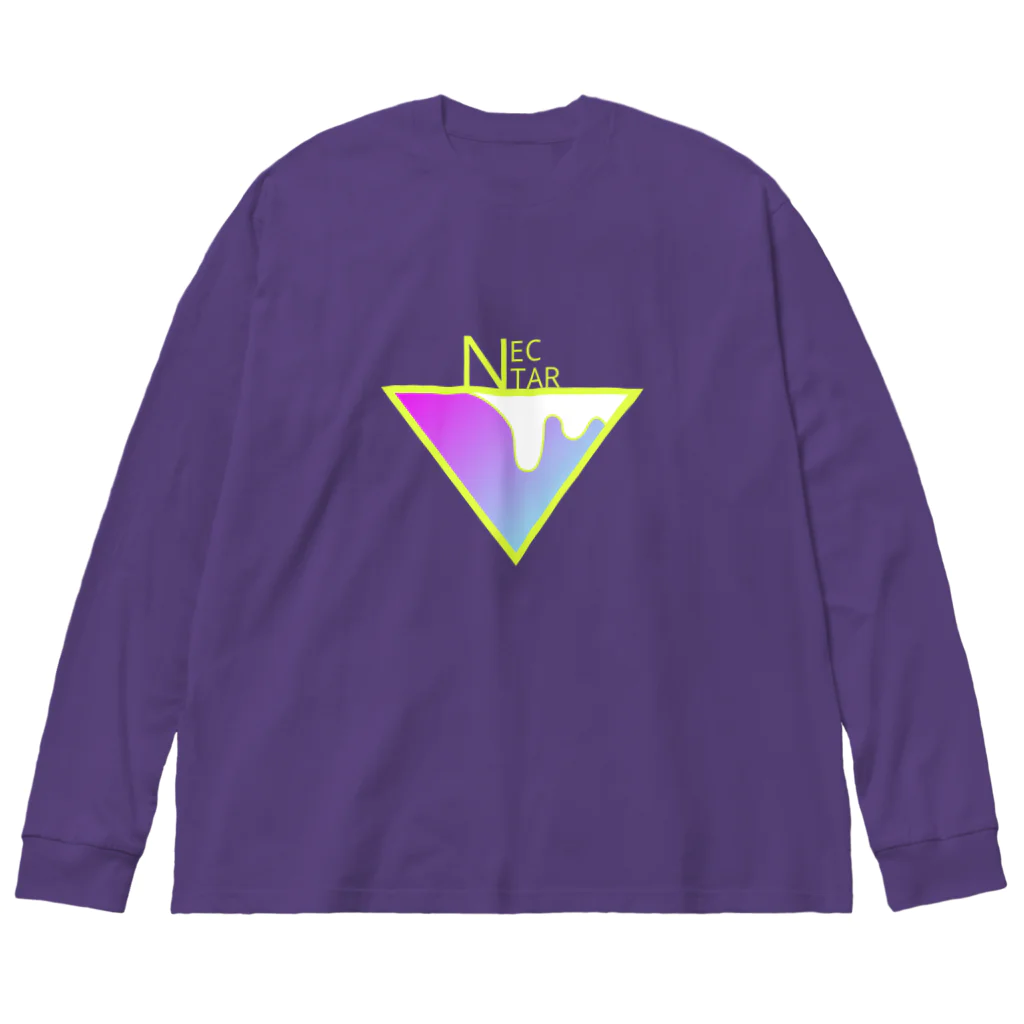 NectarのGaril old logo Big Long Sleeve T-Shirt