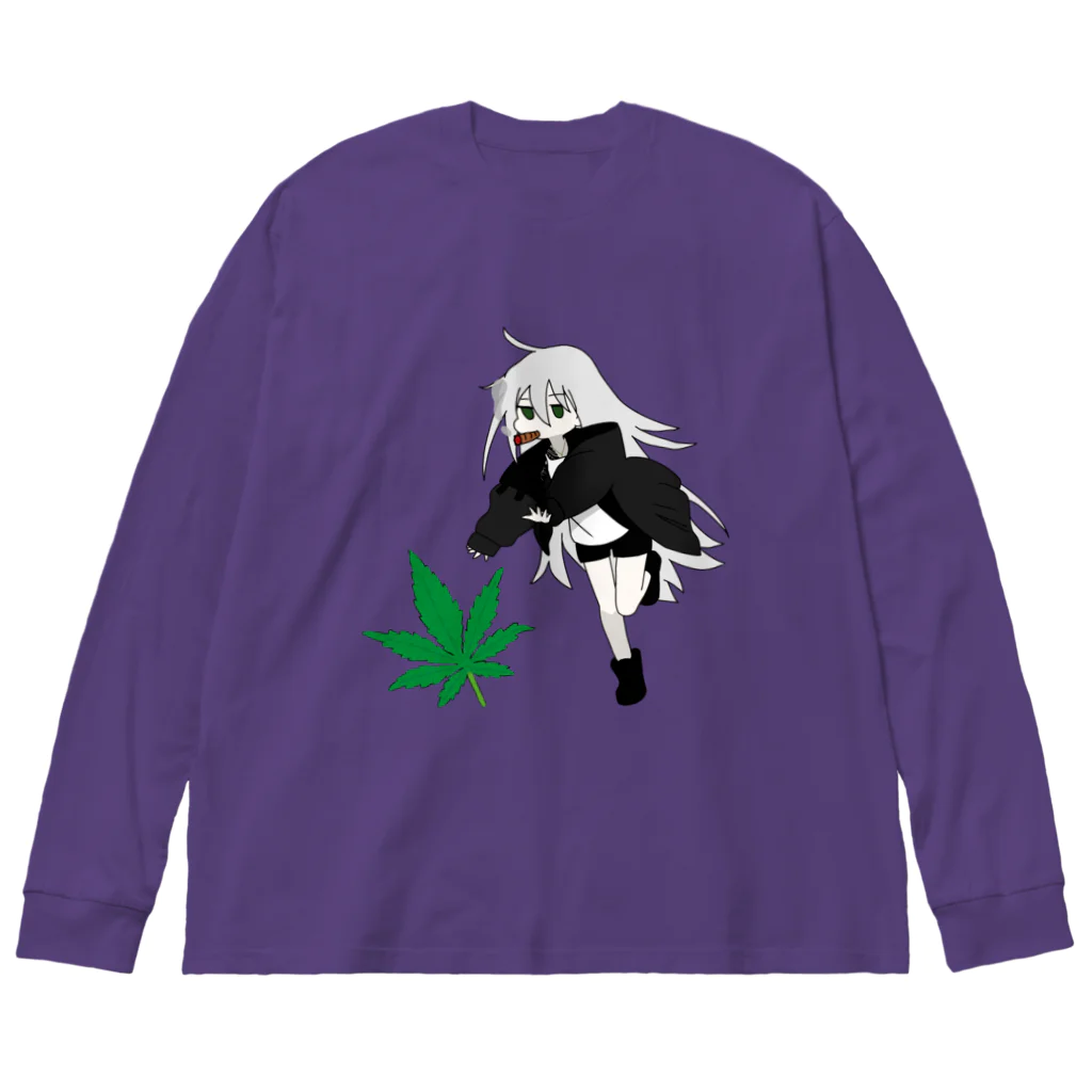 aozoraフリマのそれいけはんしゃちゃん Big Long Sleeve T-Shirt