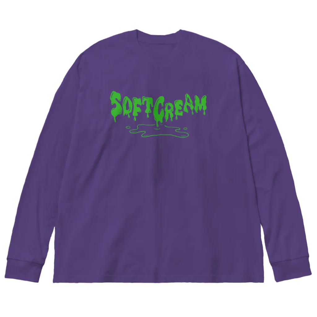 LONESOME TYPE ススのSOFT CREAM（SLIME） Big Long Sleeve T-Shirt