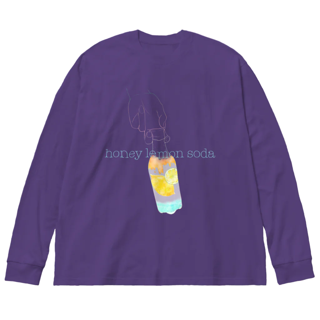 脳内乙女回路のhoneylemonsoda ビッグシルエットロングスリーブTシャツ