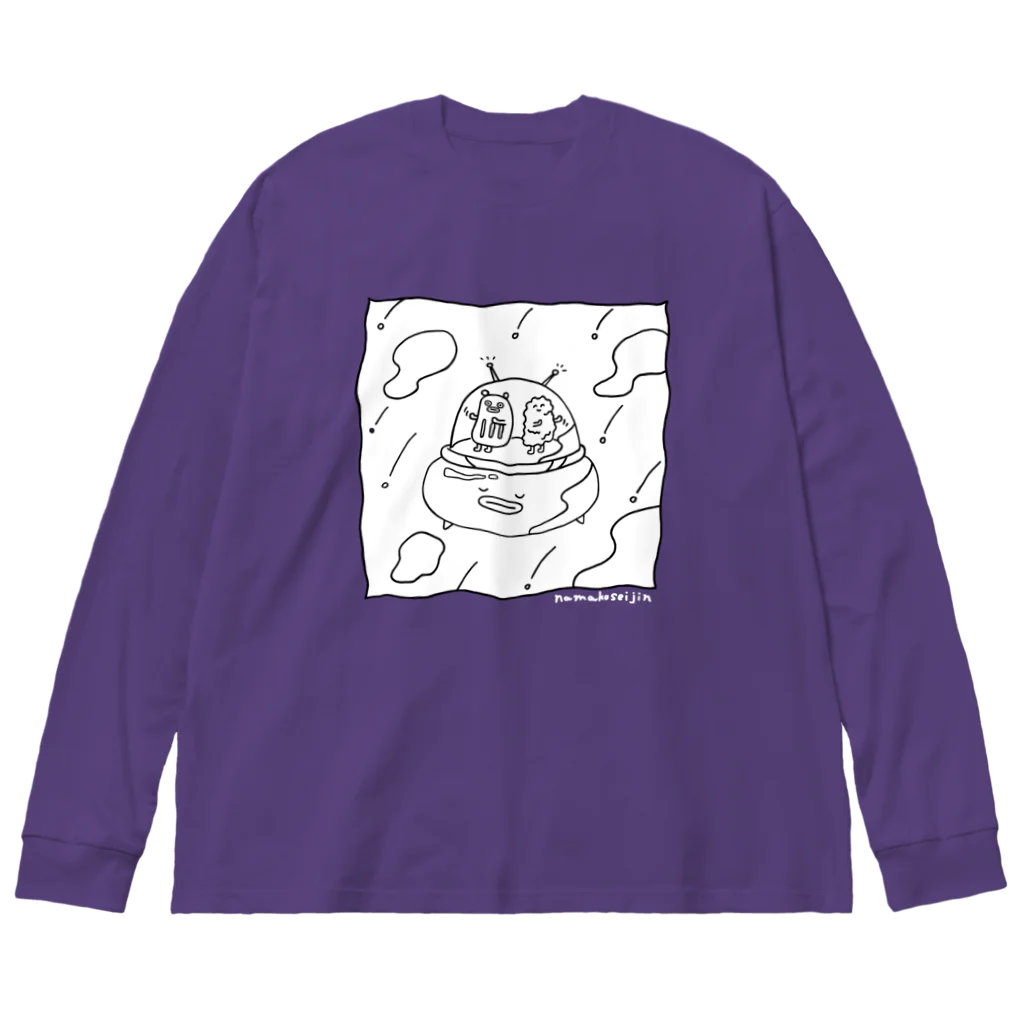 藤本巧の宇宙でダンシングタツタ Big Long Sleeve T-Shirt