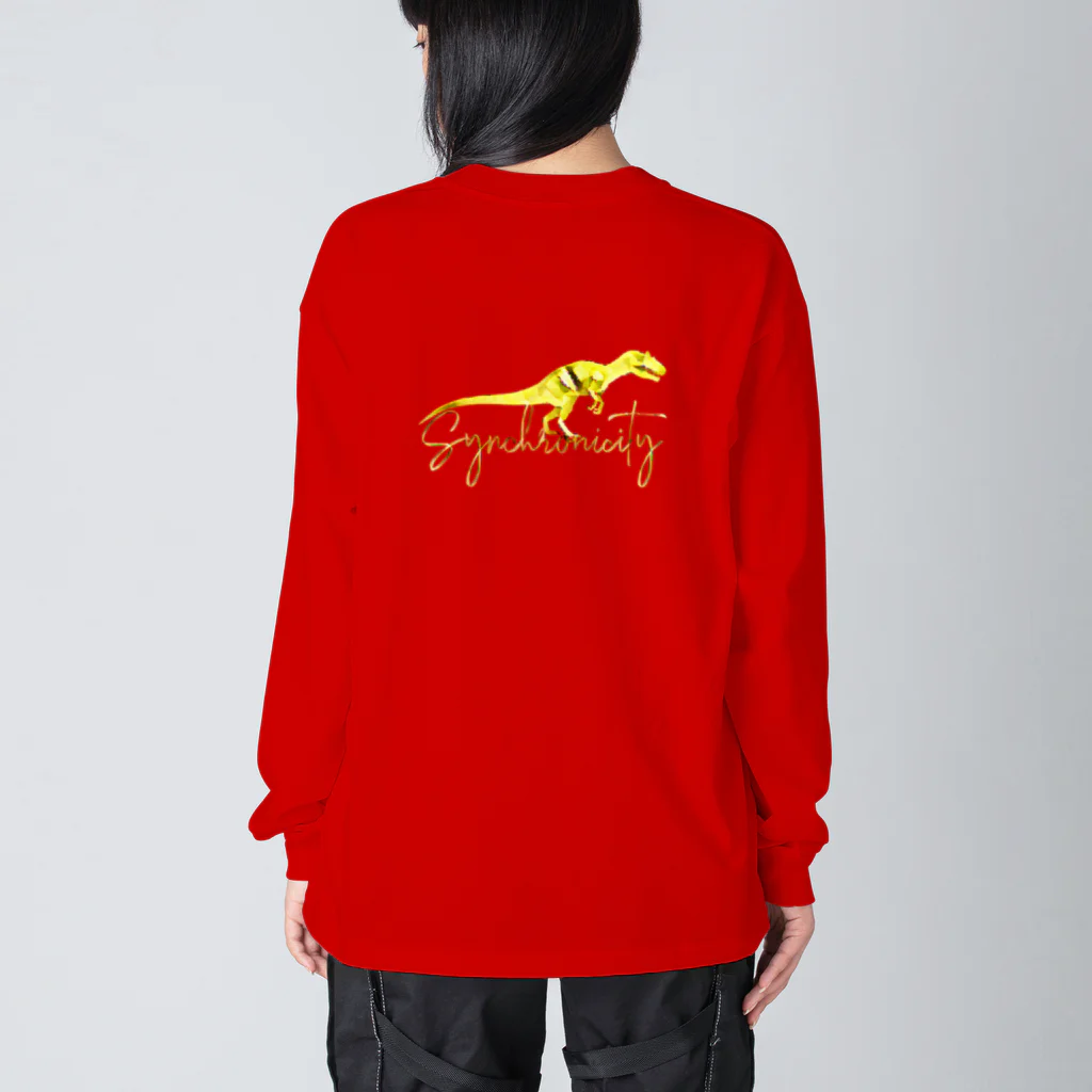 Aimurist の反転ピラミッド　Bumi  Big Long Sleeve T-Shirt