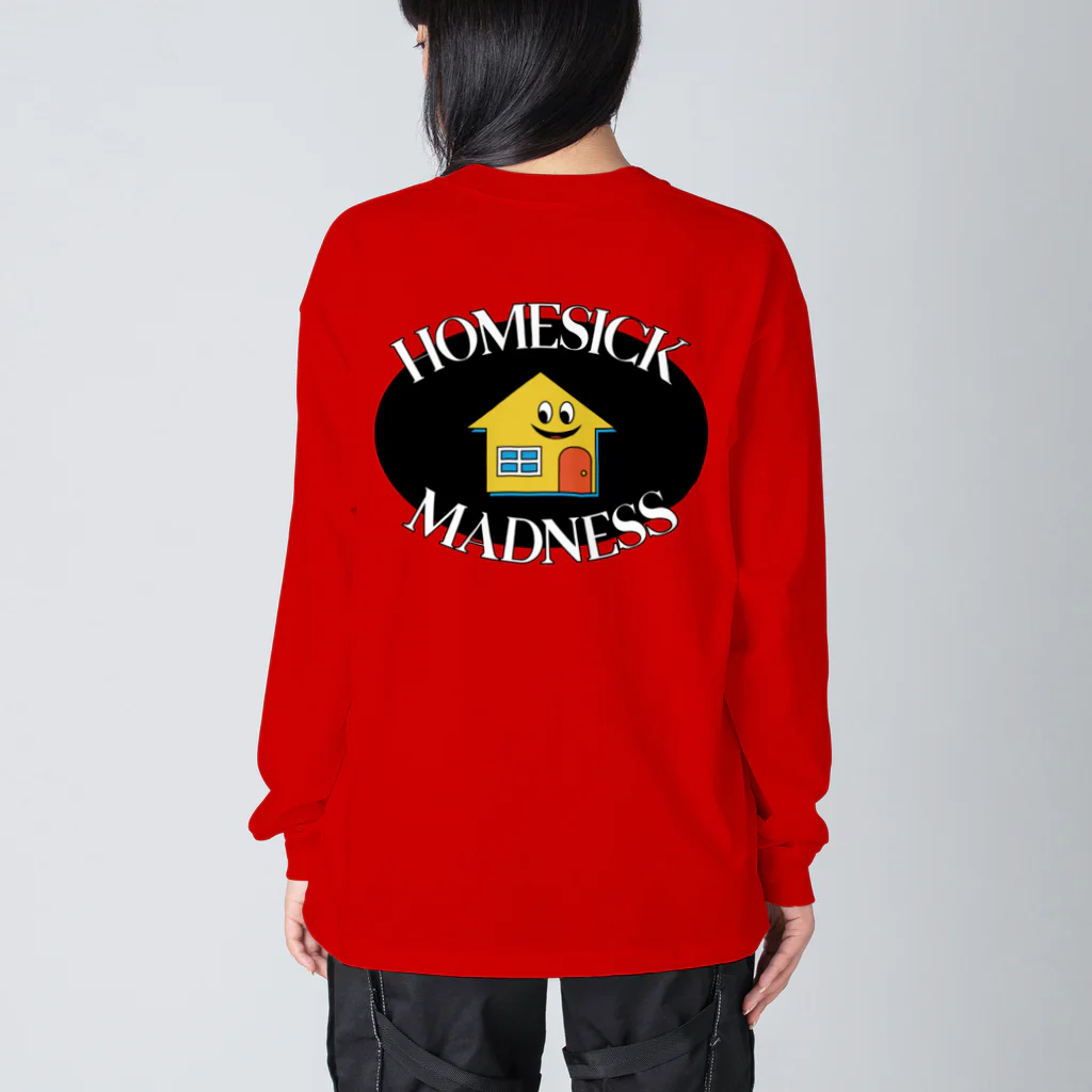 Parallel Imaginary Gift ShopのHOMESICK MADNESS ビッグシルエットロングスリーブTシャツ