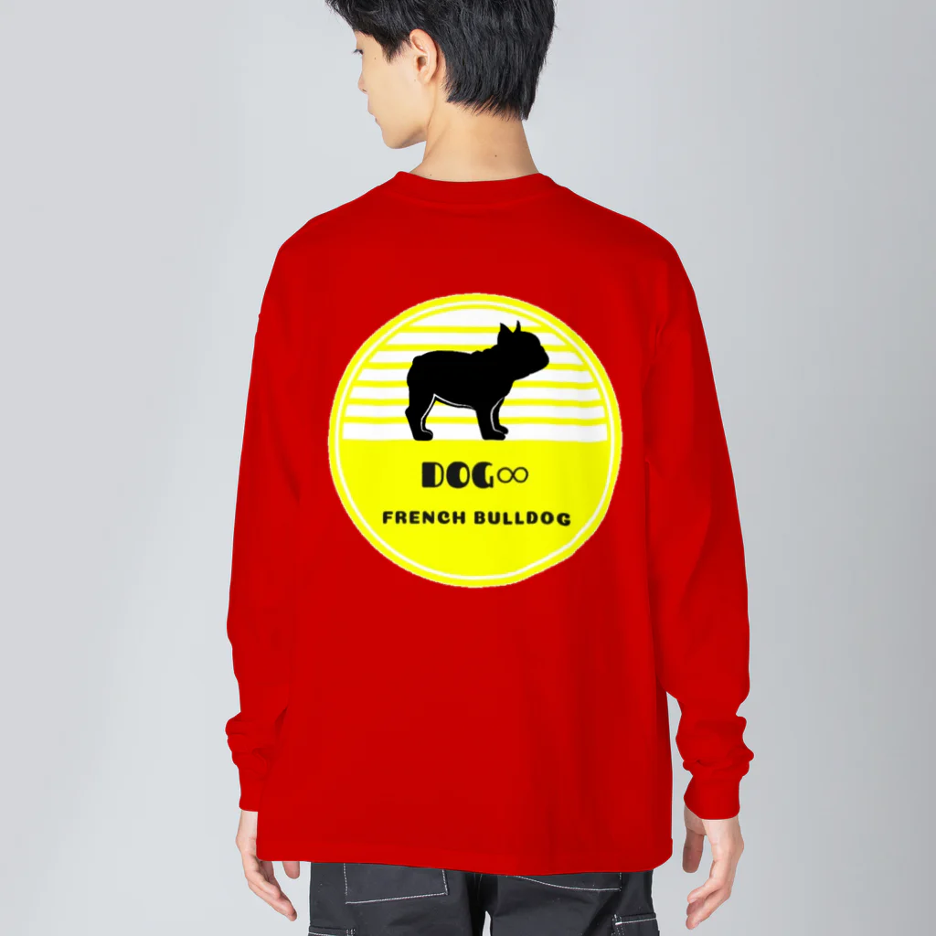 DOG8のDOG∞ オリジナルロゴグッズ ビッグシルエットロングスリーブTシャツ