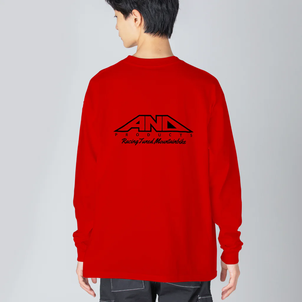 AND-PRODUCTS.COMのAND PRODUCTS #5 ブラックアウトライン仕様 Big Long Sleeve T-Shirt