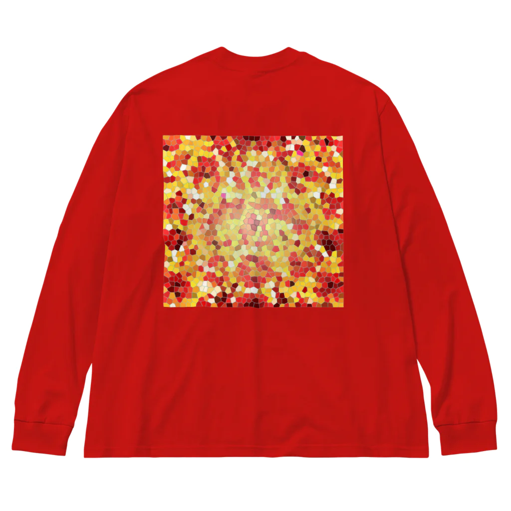  1st Shunzo's boutique のHealing mosaic Big Long Sleeve T-Shirt