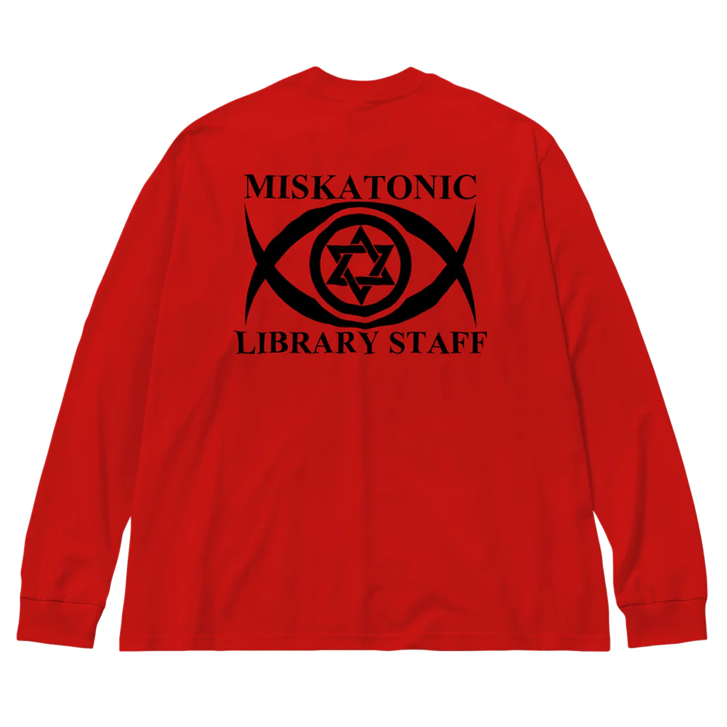 AURA_HYSTERICAのMISKATONIC LIBRARY STAFF Big Long Sleeve T-Shirt