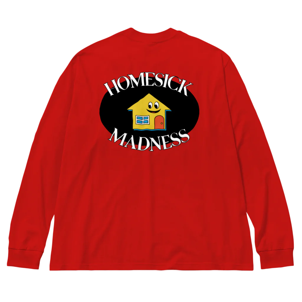 Parallel Imaginary Gift ShopのHOMESICK MADNESS ビッグシルエットロングスリーブTシャツ