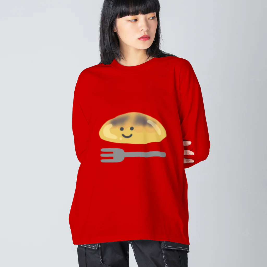 茶わん蒸しモイ子商店のスイートポテト Big Long Sleeve T-Shirt