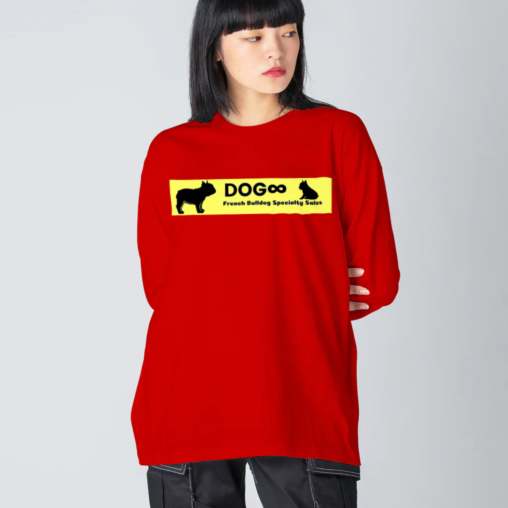 DOG8のDOG∞ オリジナルロゴグッズ ビッグシルエットロングスリーブTシャツ