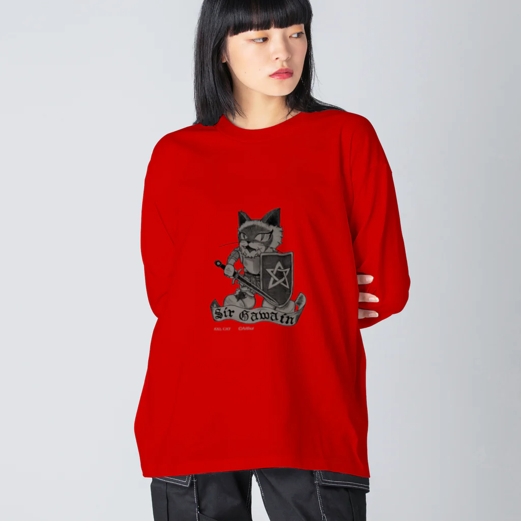 AXL CATのガウェイン (AXL CAT) Big Long Sleeve T-Shirt