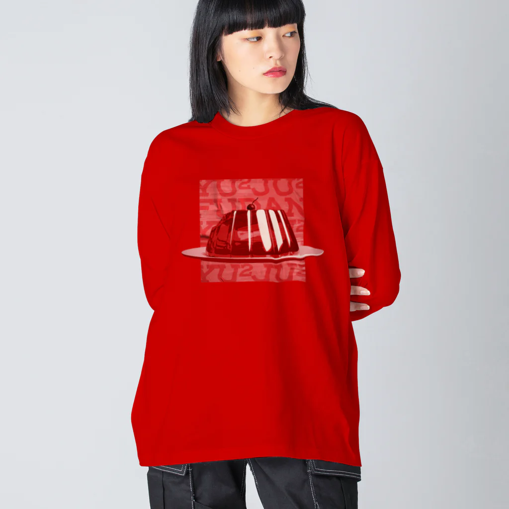 KEDARUGE EYEsのYU²JU²FUDAN CRASH Big Long Sleeve T-Shirt