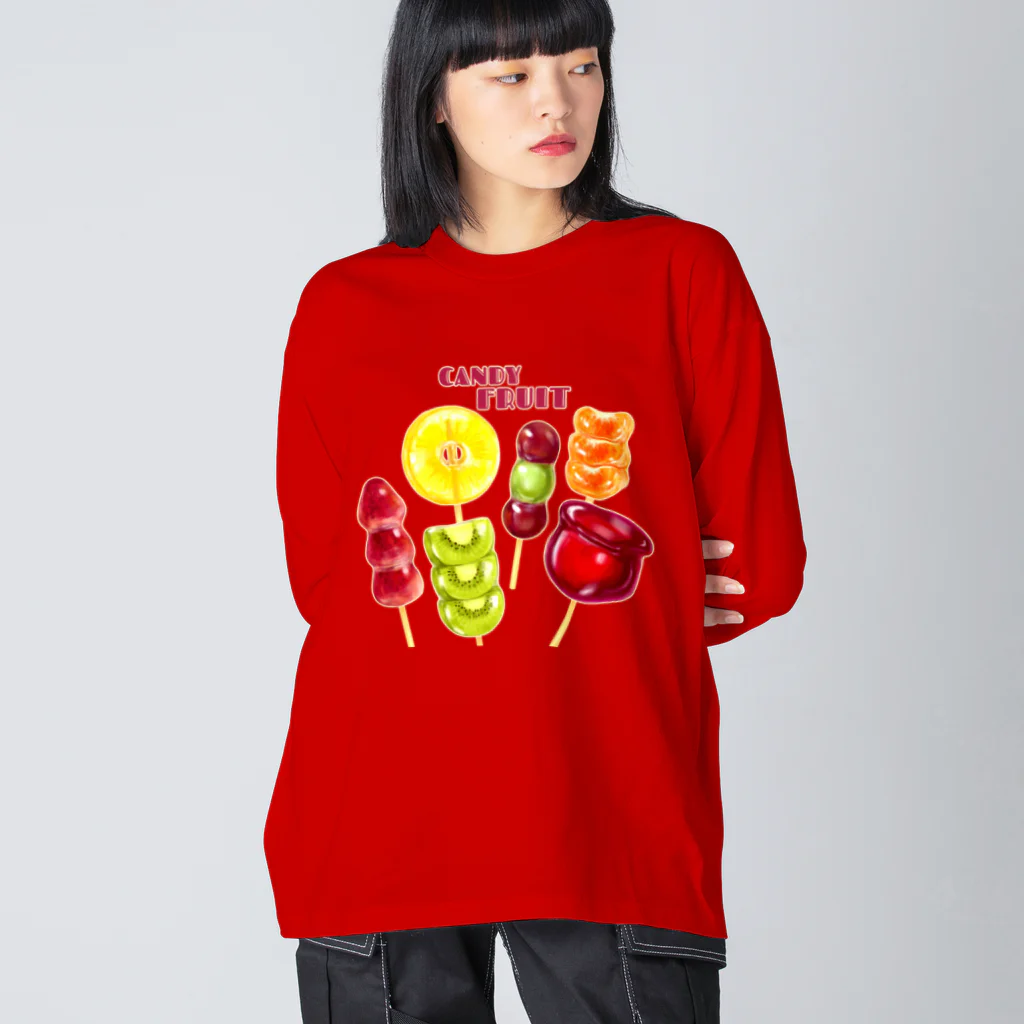 すとろべりーガムFactoryのフルーツ飴 Big Long Sleeve T-Shirt