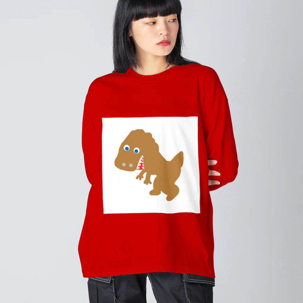 どうぶつ屋のティラノ Big Long Sleeve T-Shirt